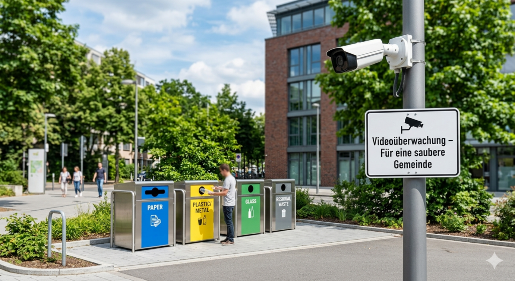 Videoüberwachung gegen Littering